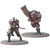 Dark Souls The Roleplaying Game Captains & Warriors Miniature Set image number 0
