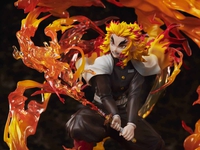 Demon Slayer: Kimetsu no Yaiba - Kyojuro Rengoku 1/8 Scale Figure (Flame Breathing Esoteric Art Ninth Form Ver.) image number 7