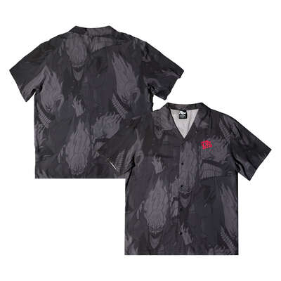 DAN DA DAN - Okarun Cursed Form Button Down Shirt - Crunchyroll Exclusive