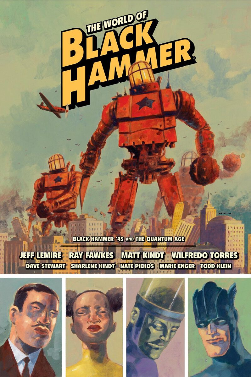 The World of Black Hammer Graphic Novel Volume 2 Library Edition (Hardcover)