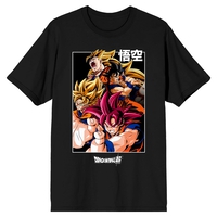 Dragon Ball Super - Goku Saiyan Forms T-Shirt image number 0