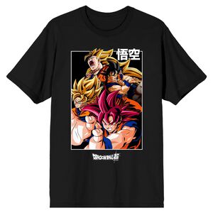Dragon Ball Super - Goku Saiyan Forms T-Shirt