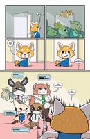 Aggretsuko: Metal to the Max Graphic Novel (Hardcover) image number 4