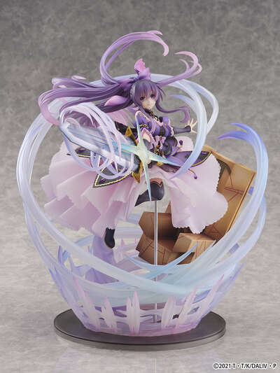 Date A Live IV - Tohka Yatogami 1/7 Scale Shibuya Scramble Figure (Princess Amethyst Dress Ver.)