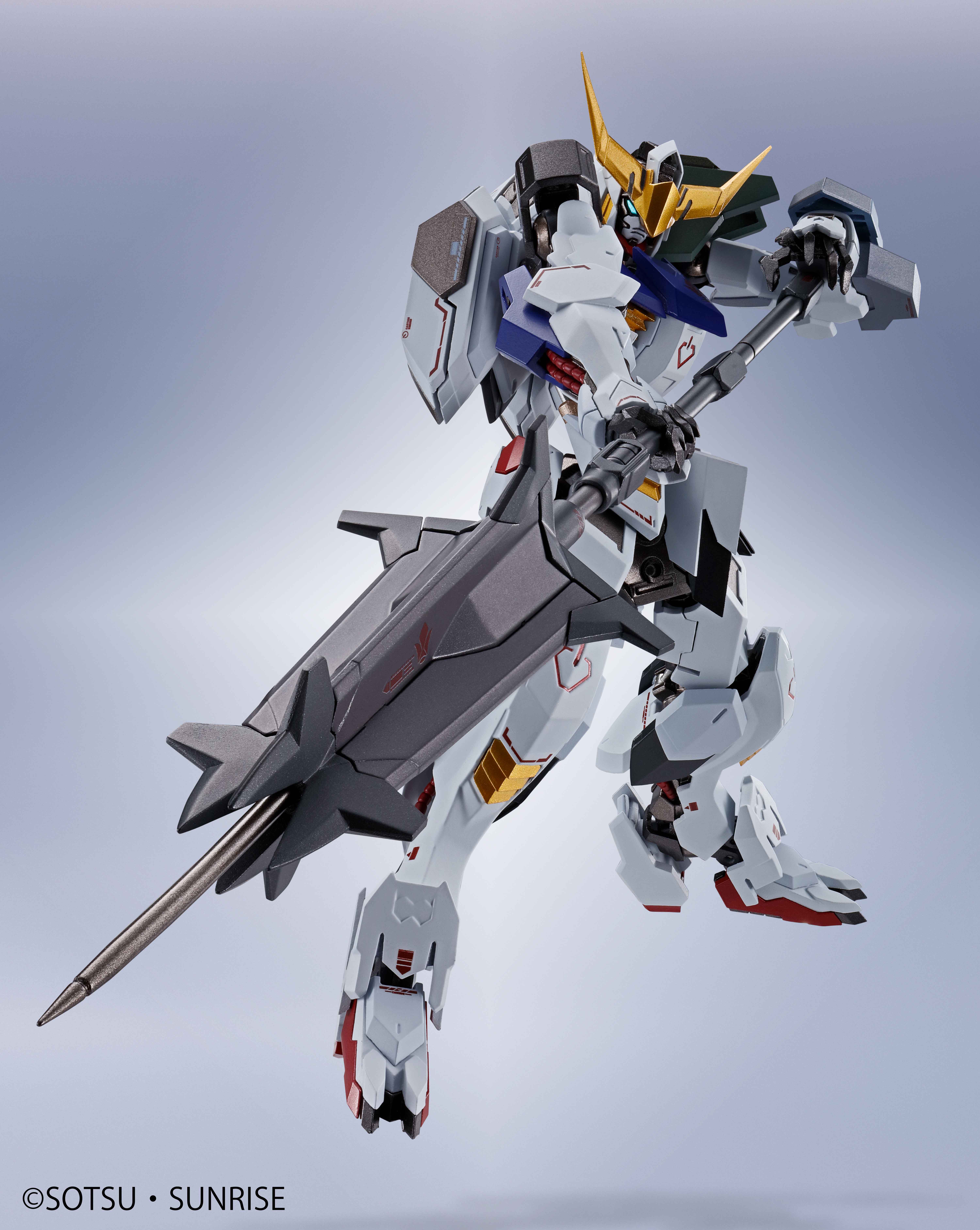 mobile-suit-gundam-iron-blooded-orphans-gundam-barbatos-metal-build-action-figure-1st-4th-form-ver image number 10
