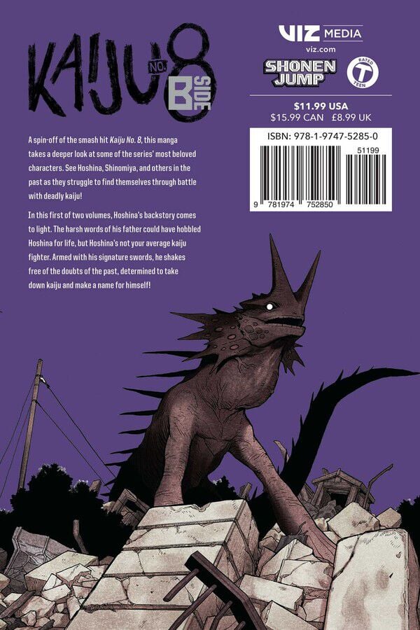 kaiju-no-8-b-side-manga-volume-1 image number 1