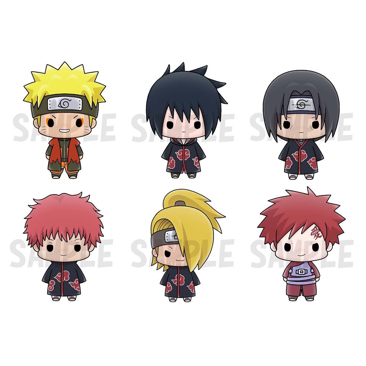 Naruto - Chokorin Mascot Vol 2 Set