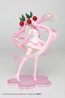 Hatsune Miku - Hatsune Miku Prize Figure (Sakura Miku Newly Written 2020 Ver.) image number 2