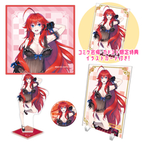 high-school-dxd-rias-gremory-15th-anniversary-foil-stamped-acrylic-panel image number 1