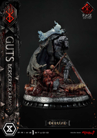 Berserk - Guts 1/4 Scale Statue (Berserker Armor Rage Edition Deluxe Ver.) image number 20