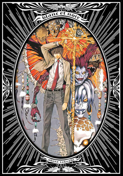 blanc et noir: Takeshi Obata Illustrations (Hardcover)