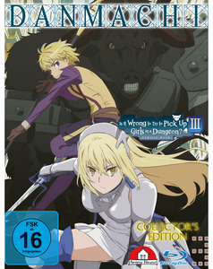 DanMachi - Is It Wrong to Try to Pick Up Girls in a Dungeon? - Season 3 - Volume 3 - Collector's Edition - Blu-ray