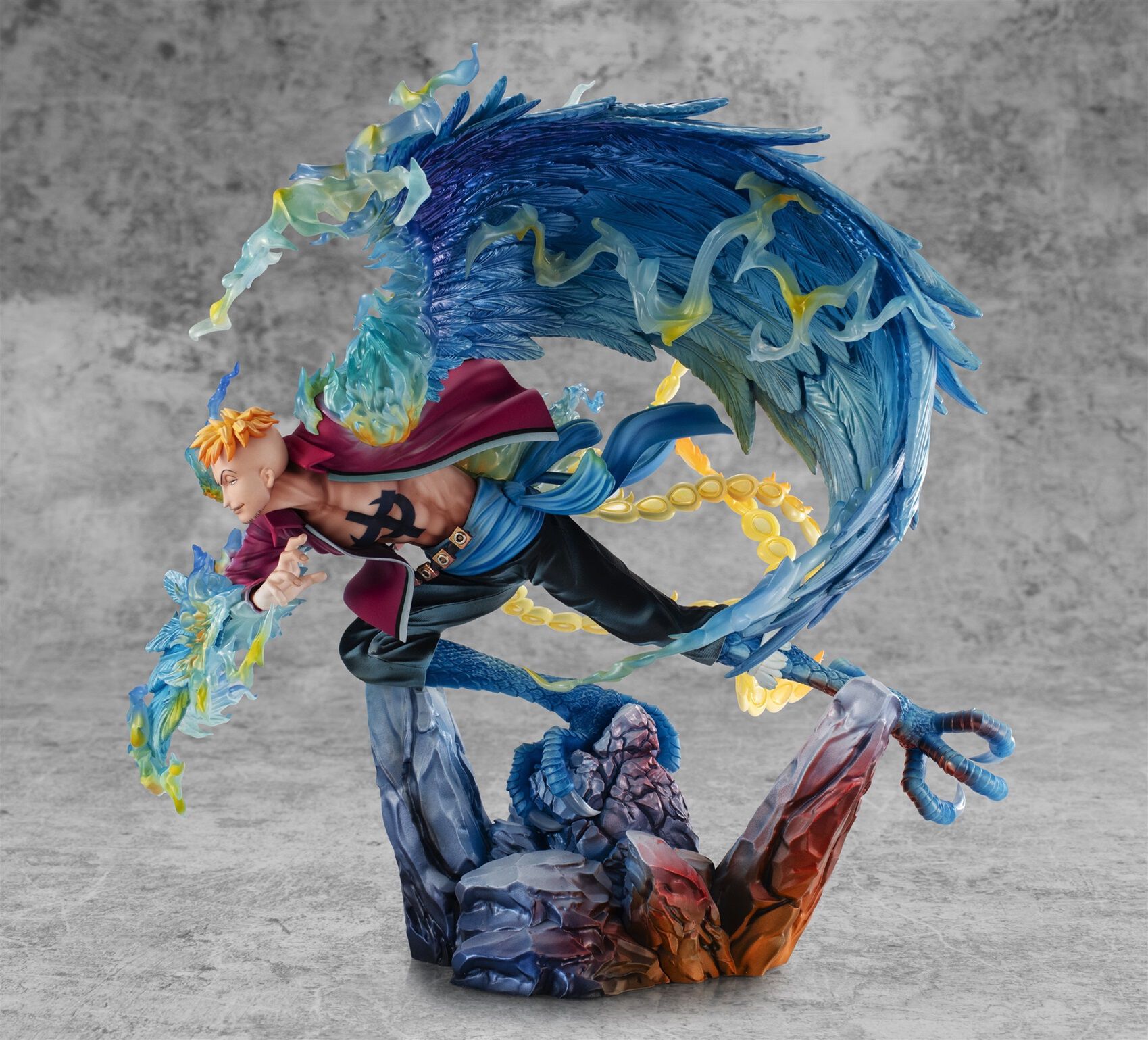 one-piece-marco-the-phoenix-portraitofpirates-mas-maximum-figure image number 1