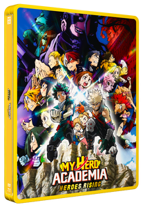 MY HERO ACADEMIA "HEROES RISING" - LE FILM - STEELBOOK - BLU-RAY + DVD