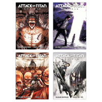 attack-on-titan-manga-omnibus-9-12-bundle image number 0