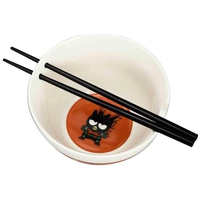 My Hero Academia - MHA x Sanrio Bakugo Badtz-Maru Ramen Bowl With Chopsticks image number 1