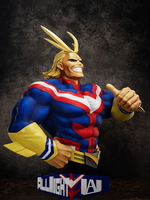 my-hero-academia-all-might-11-scale-bust-figure image number 3