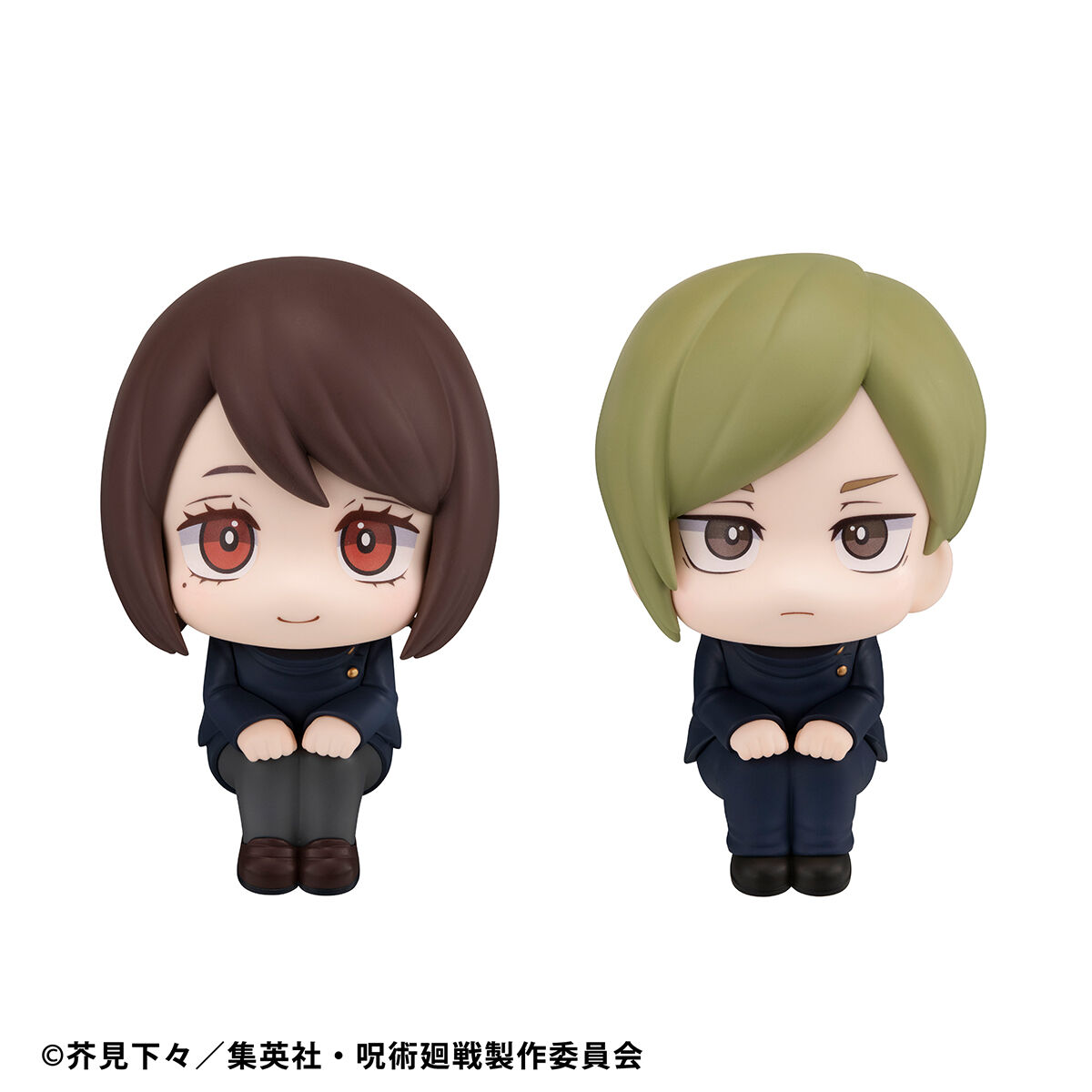 jujutsu-kaisen-shoko-ieiri-nanami-kento-look-up-series-figure-set-kosen-ver-with-gift image number 4