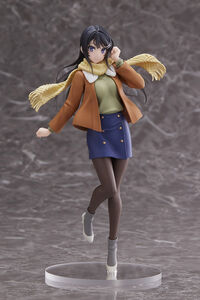 Rascal Does Not Dream of a Dreaming Girl - Mai Sakurajima Coreful Prize Figure (Winter Wear Ver.)