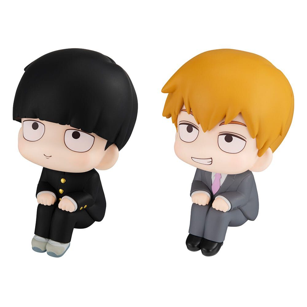 Mob-Psycho-100-III-statuette-PVC-Look-Up-Shigeo-Kageyama-Arataka-Reigen-11-cm-With-Gift image number 1