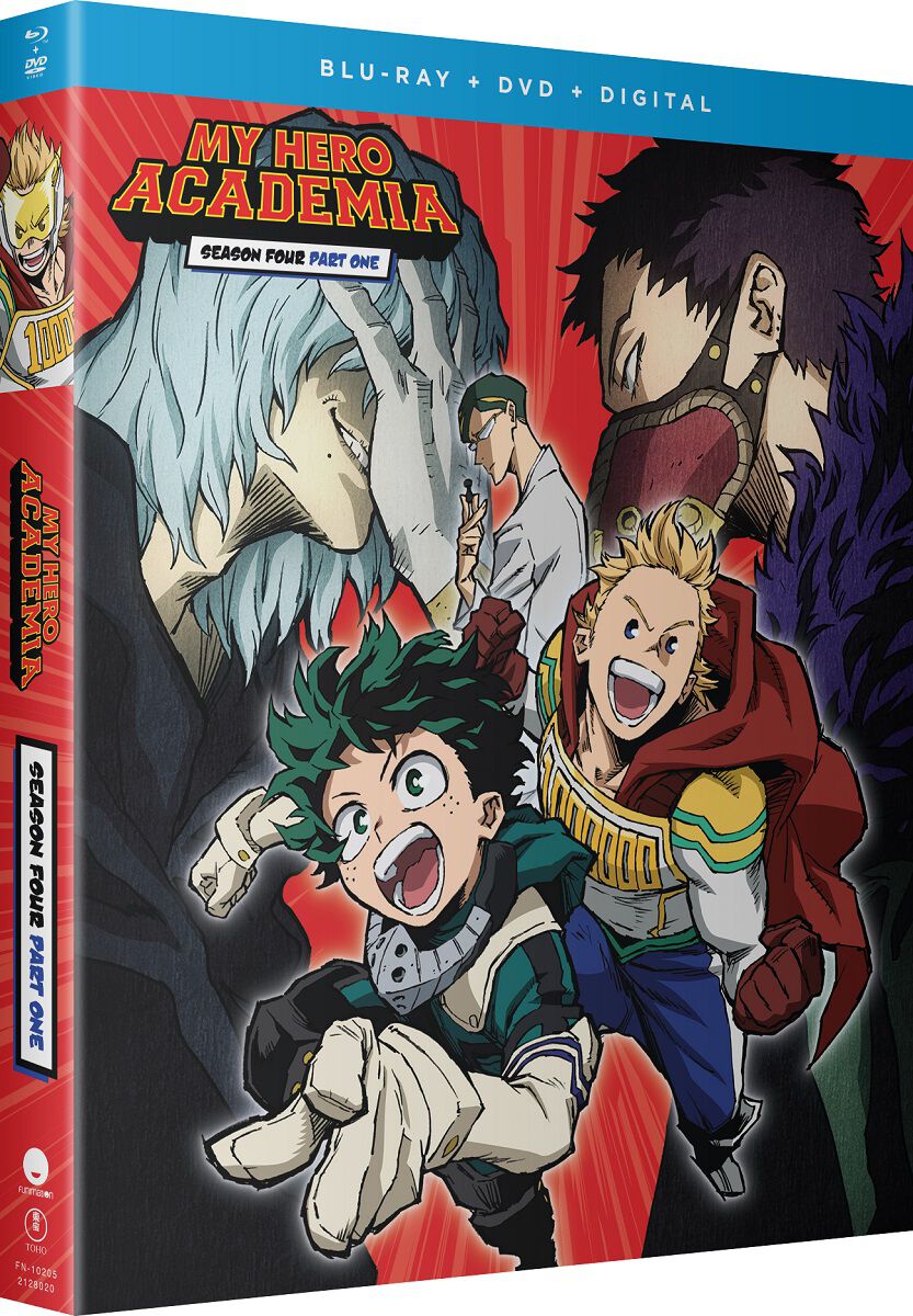My Hero Academia - Season 4 Part 1 - Blu-ray + DVD | Crunchyroll