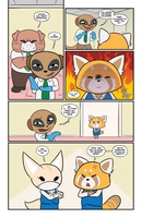 Aggretsuko: Metal to the Max Graphic Novel (Hardcover) image number 5