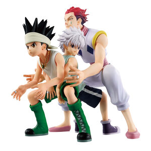 Hunter x Hunter - Gon, Killua, & Hisoka Masterlise ICHIBANSHO Figure Set (Greed Island Ver.)