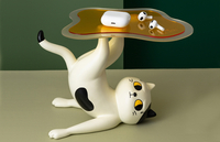 shitaukenoneko-bicolor-cat-figure image number 0