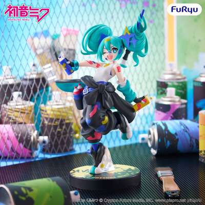 Hatsune Miku - Hatsune Miku Muchute Prize Figure (Paint Girl Another Color Ver.)