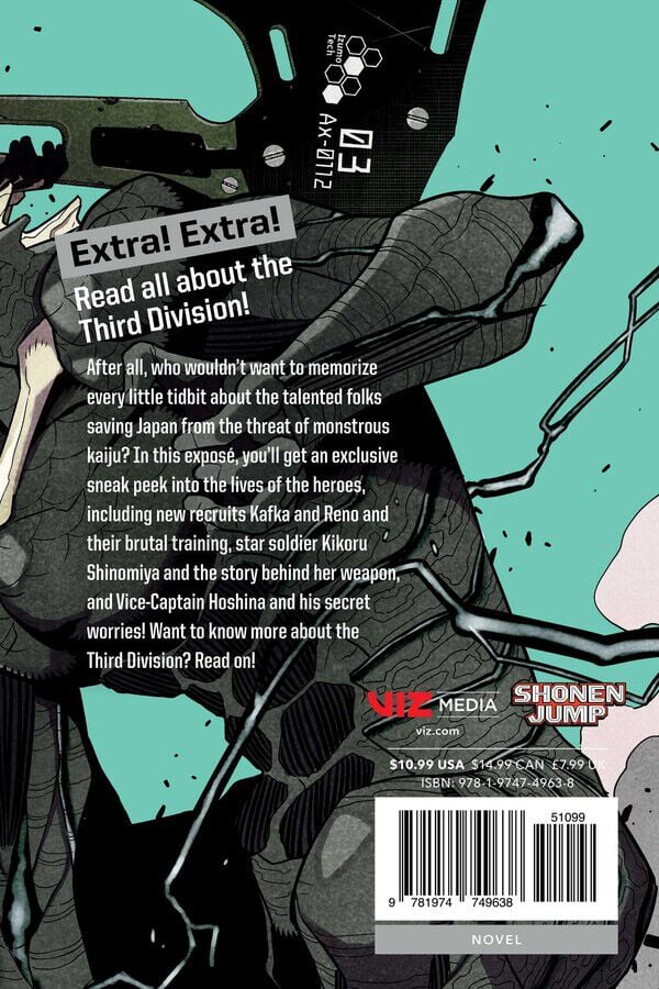 kaiju-no-8-exclusive-on-the-third-division-novel image number 1