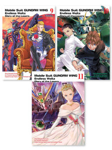 Mobile Suit Gundam Wing Glory of Losers Manga (9-11) Bundle