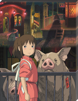 spirited-away-the-other-side-of-the-tunnel-500-piece-artboard-jigsaw-puzzle-canvas-style image number 0