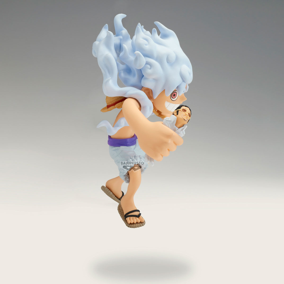 one-piece-monkey-d-luffy-vs-borsalino-mega-world-collectable-prize-figure-gear-5th-ver image number 3