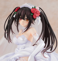 Date A Live - Kurumi Tokisaki 1/7 Scale Figure (Light Novel Wedding Dress Ver.) image number 4