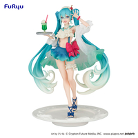 Hatsune Miku - Hatsune Miku Prize Figure (SweetSweets Series Melon Soda Float Ver.) image number 0
