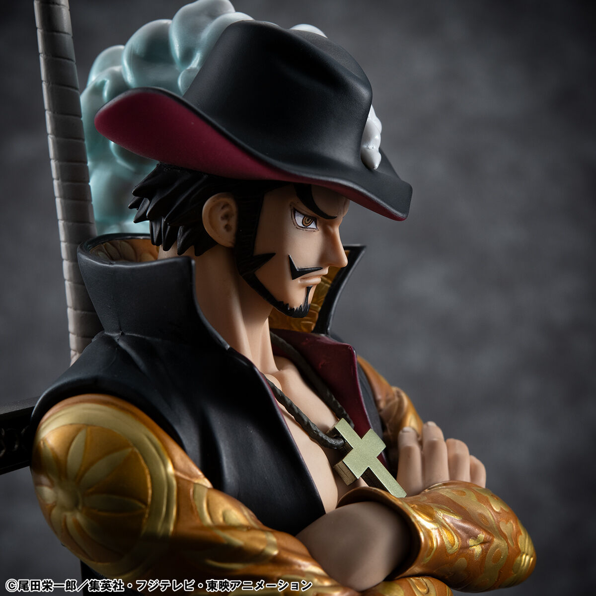 one-piece-hawk-eye-portraitofpirates-limited-edition-figure-dracule-mihawk-ver image number 17
