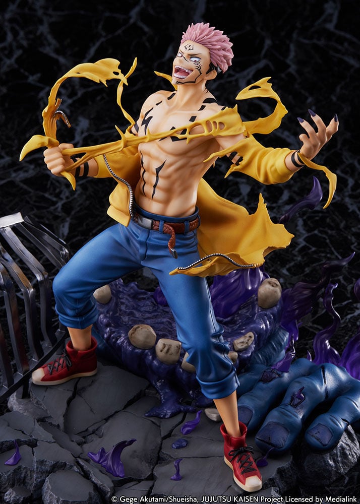 JUJUTSU KAISEN - Sukuna 1/7 Scale Figure (Shibuya Scramble Ver.) image number 4