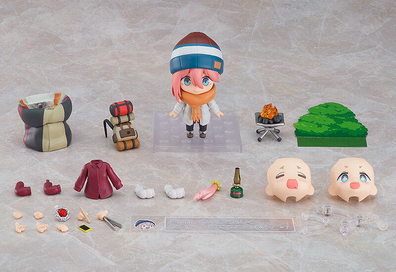 Laid-Back Camp - Nadeshiko Kagamihara Nendoroid (Solo Camp DX Ver.)