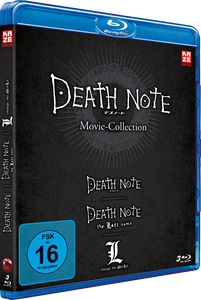 Death Note Movies 1-3: Death Note, Death Note: The Last Name, L: Change the World – Blu-ray