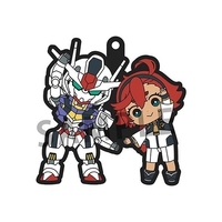 Mobile Suit Gundam The Witch From Mercury Buddycolle Rubber Mascot Keychain Blind Box image number 4
