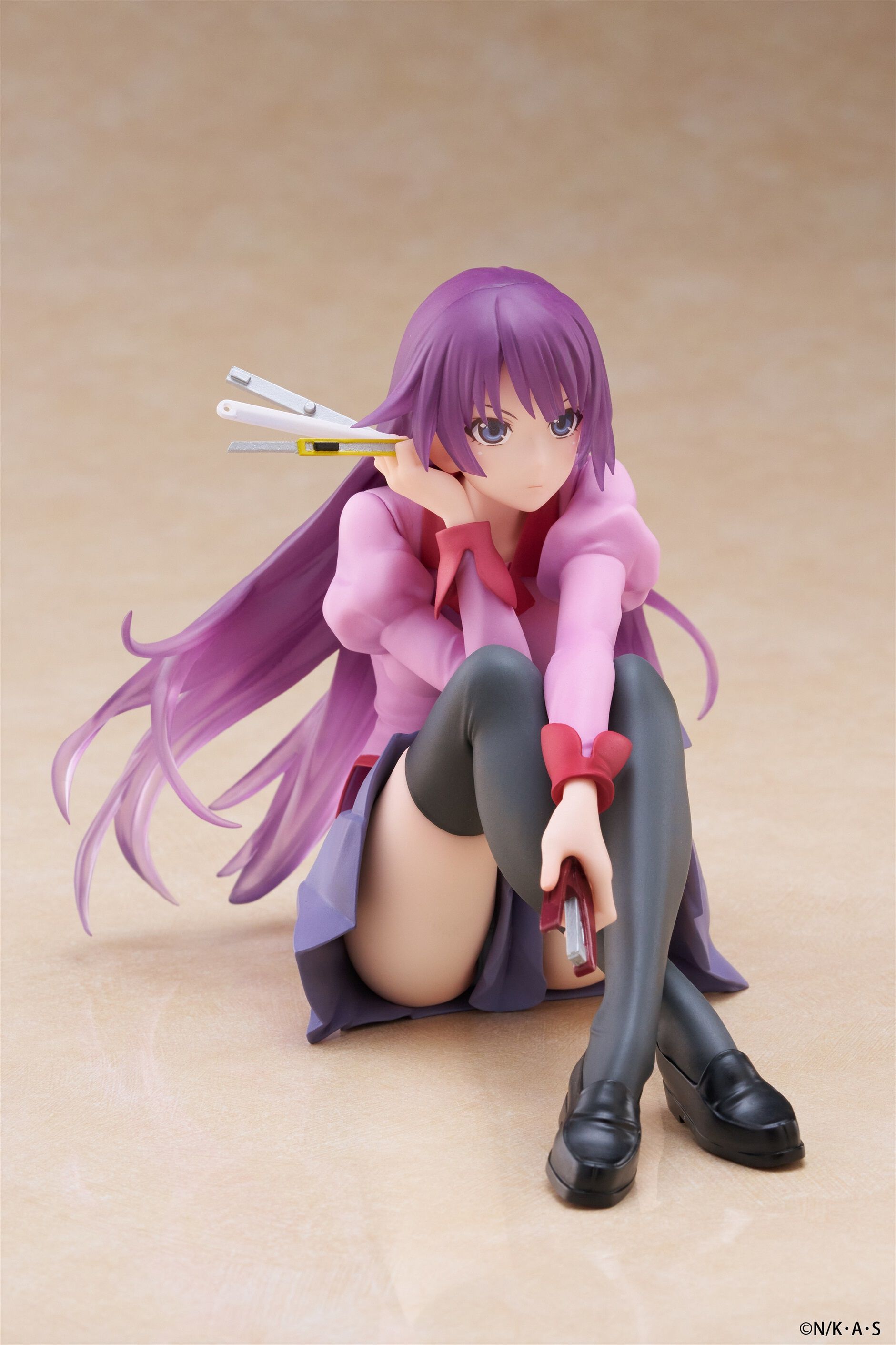 monogatari-hitagi-senjougahara-desktop-cute-prize-figure image number 5