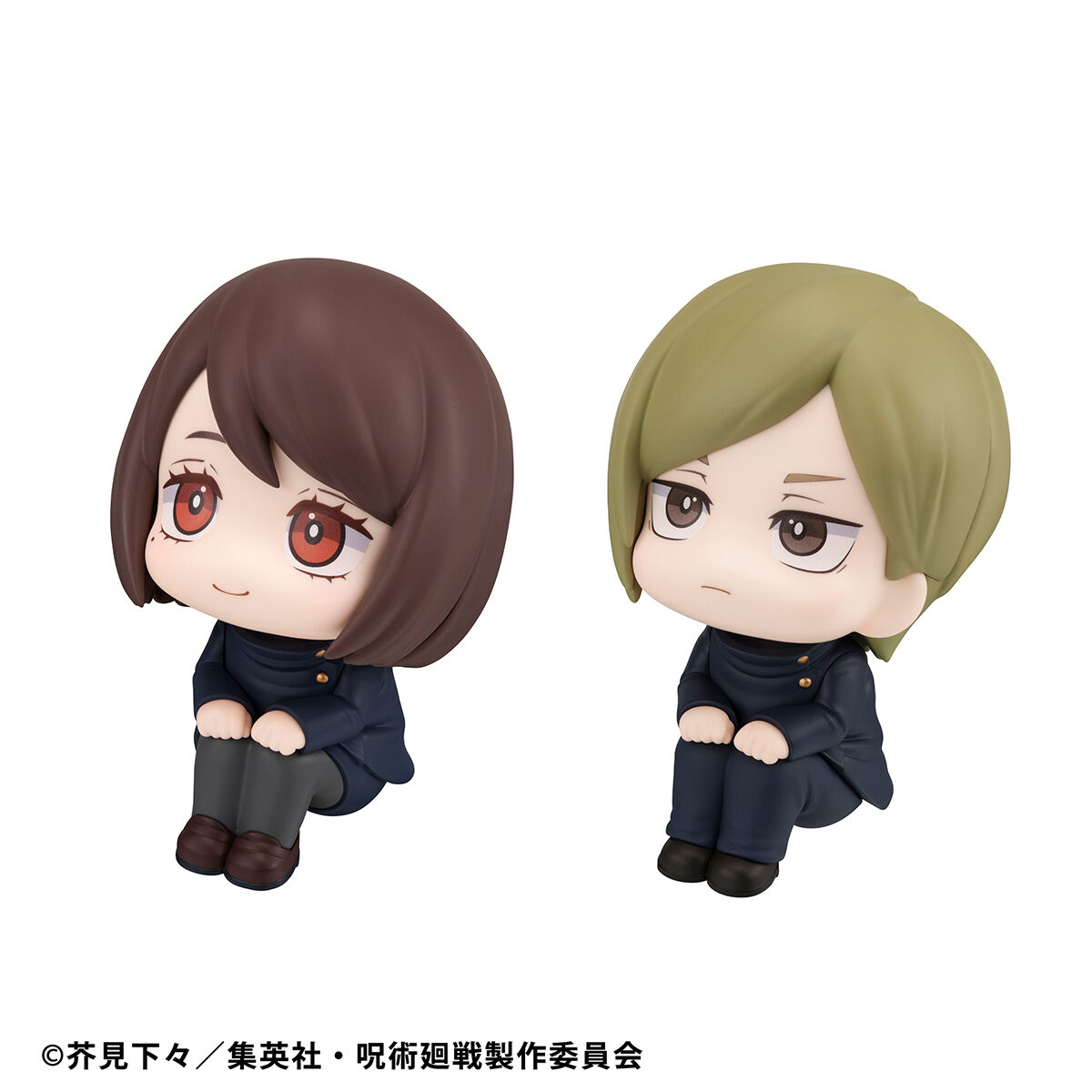 jujutsu-kaisen-shoko-ieiri-nanami-kento-look-up-series-figure-set-kosen-ver-with-gift image number 5