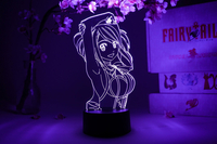 Lucy Heartfilia Smiling Fairy Tail Otaku Lamp image number 0