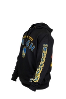 My Hero Academia x Hyperfly x NBA - Golden State Warriors All Might Hoodie image number 3