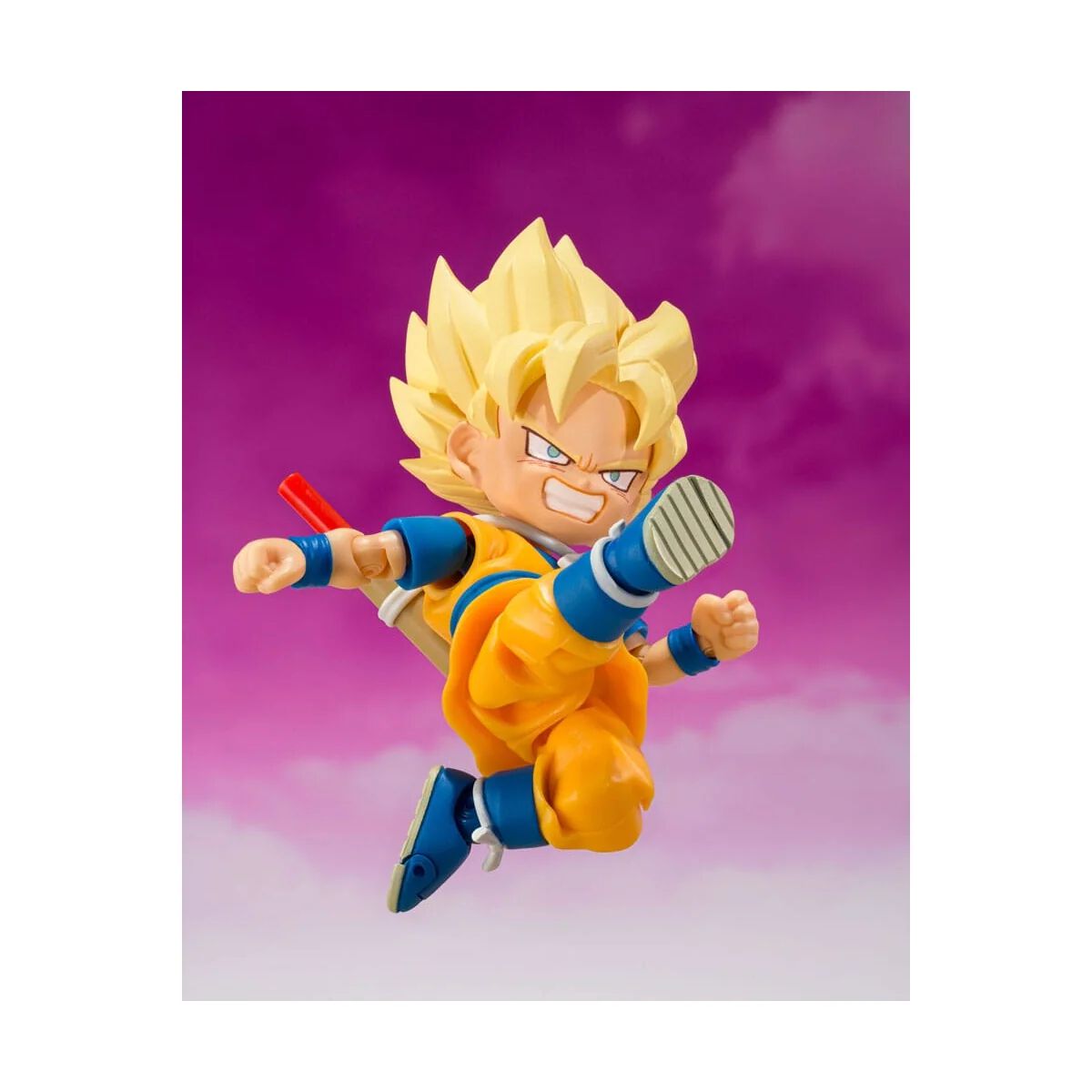 Figurine Dragon Ball S.H.Figuarts Super Saiyan Son Goku (mini) Daima 8 cm image number 4