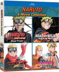 Naruto 4-Movie Collection Blu-ray
