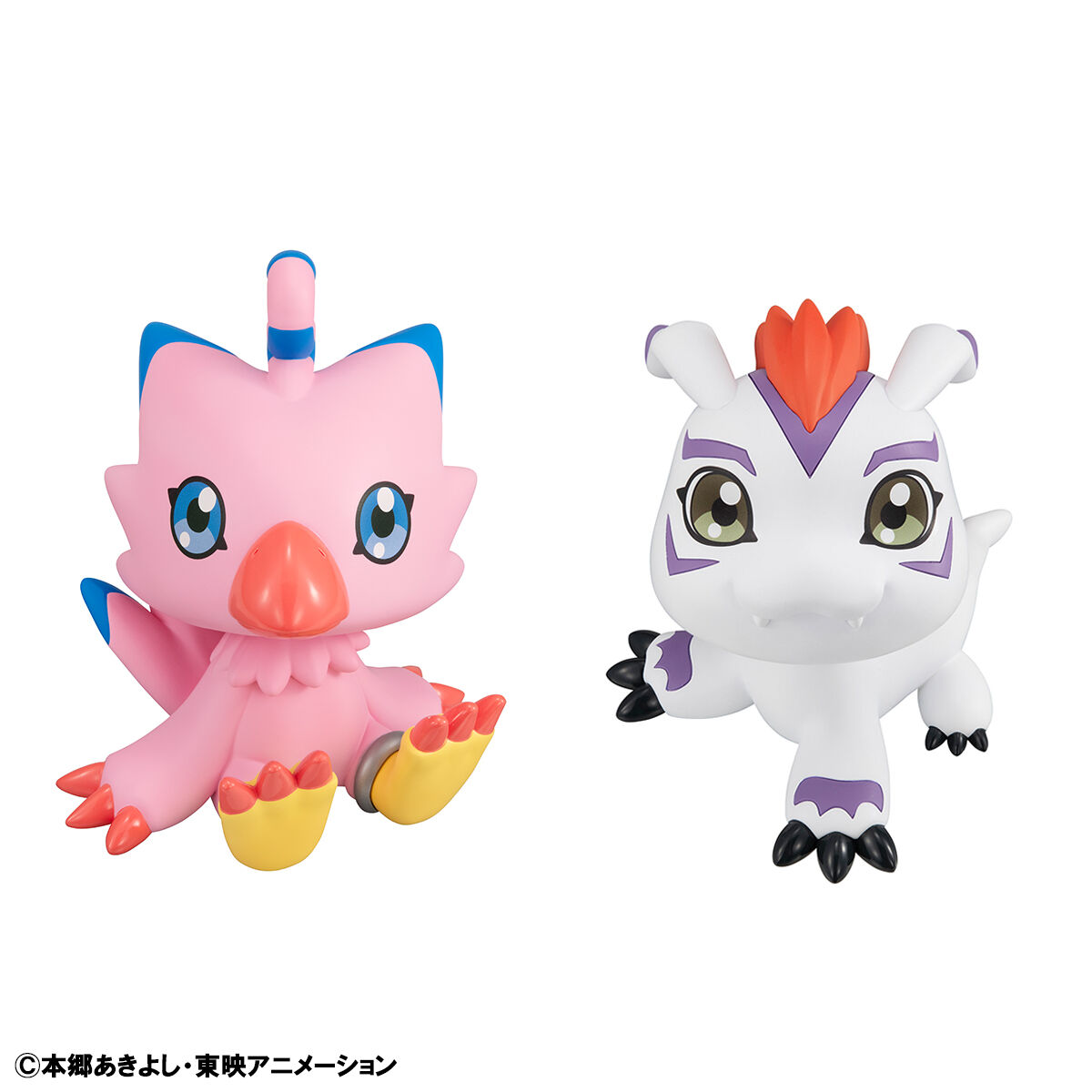 Digimon Adventure - Piyomon & Gomamon Look Up Figure Set (With Gift)