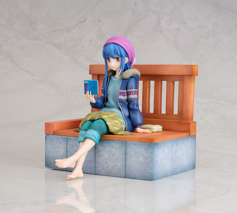 Laid-Back Camp - Rin Shima 1/7 Scale Figure (Footbath Ver.)