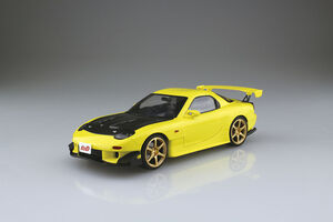 Initial D - FD3S RX-7 Takahashi Keisuke 1/24 Scale Model Kit (Project D Ver.)