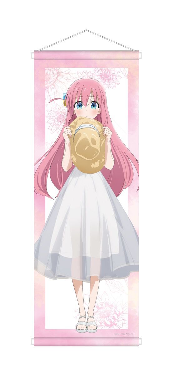 Hitori Goto Summer Dress Ver Bocchi the Rock! B2 Half-cut Tapestry